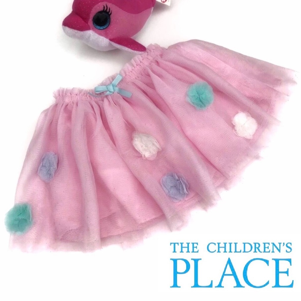  CHILDREN’S PLACE Pink Tulle Skirt size 12-18mts